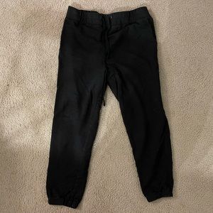 James Perse black drawstring sweatpants